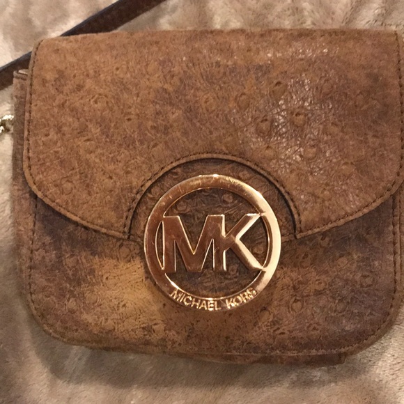 MICHAEL Michael Kors Handbags - Michael Michael Kors Ostrich CrossBody Bag